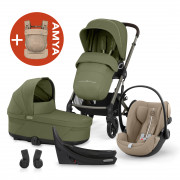 Talos 4in1 +AMYA - Moss Green/Almond Beige Moss Green/Almond Beige